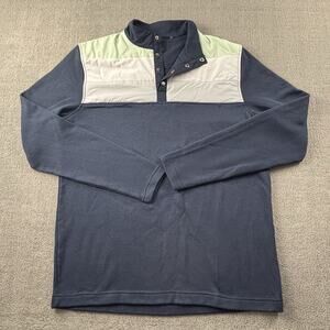 Swannies Sweater Adult 2XL XXL Blue Long Sleeve Casual Sweatshirt Men's